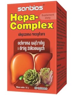 Hepa-Complex /SANBIOS/tabl.500mg +5mg60