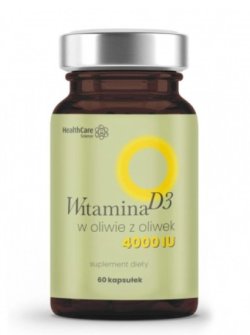 Witamina D3 w oliwie z oliwek 4000IU 60k