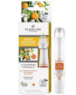 FLOS-LEK OCZY Krem świetlik, wit. C 15ml