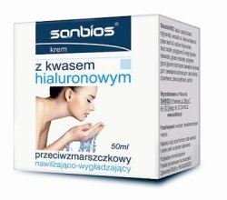 Krem z kwasem hialuronowym 50ml. SANBIOS