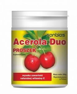 Acerola Duo proszek 200g SANBIOS