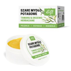 Mydło 100% szare Tamanu&Drzewo herb.80g*