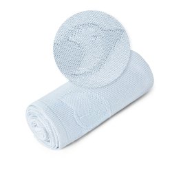 YOONCO KOCYK BAMB.90X90 PTASZKI BŁĘKIT