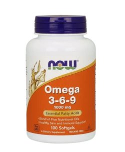 NOW Omega 3-6-9 1000 MG 100 kaps