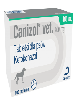 CANIZOL VET 400 MG 10 TBL PIES