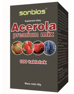 Acerola Premium Mix 100 tabl. SANBIOS *