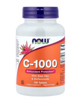 NOW C-1000 +bioflawonoidy 100 kaps.