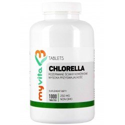 MYVITA Chlorella 250mg - 1000tabl.