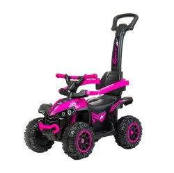 BABY MIX JEŻDZIK Z RĄCZKĄ MEGA RÓŻ