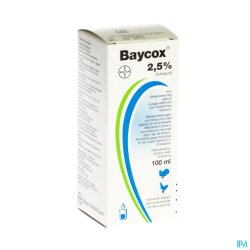 BAYCOX 2,5 % 100 ML ROZT.DOUSTNY /DRÓB/