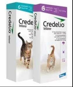 CREDELIO KOT 48 MG 2-8 KG 3 TABL.