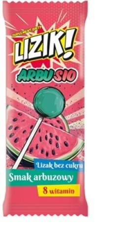 *LIZAK LIZIK O SMAKU ARBUZOWYM DISP.30