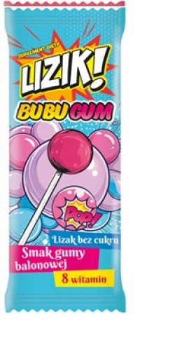 *LIZAK LIZIK O SMAKU GUMY BALON.DISP.30