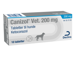 CANIZOL VET 200 MG 10 TBL PIES