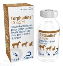 TORPHADINE VET INJ. 10 MG/ML   20 ML