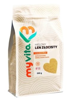MYVITA Len Złoty Mielony 500g