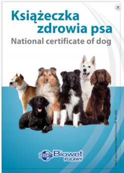 KSIĄŻECZKA ZDROWIA PSA  /PUŁAWY/