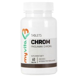 MYVITA Chrom 200mcg /pikolinian/ 60 tabl