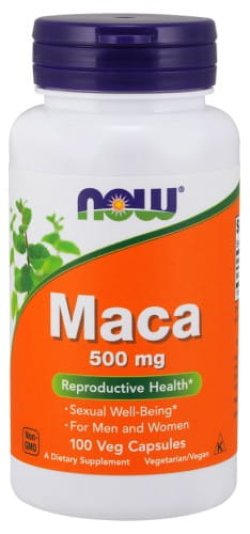 NOW Maca 500mg100 kaps.