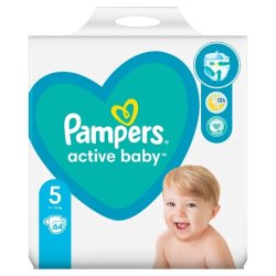 PAMPERSY ACTIVE 5 JUNIOR  64   11-16 KG