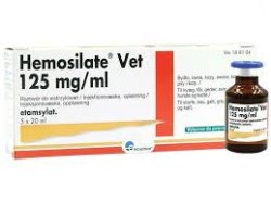 HEMOSILATE VET 125 MG/ML FIOLKA 20 ML