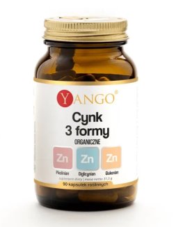 YANGO Cynk 3 formy 90 kaps.