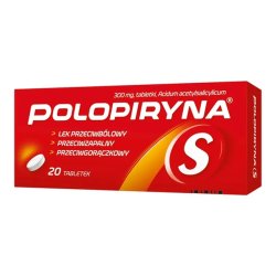 Polopiryna S /POLPHARMA/ 0,3g 20 tabl.