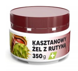 Żel kasztanowy z rutyną 350g VIRDE