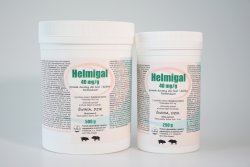 HELMIGAL 40 MG/G, PROSZEK DOUSTNY  500 G