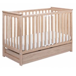 YOONCO ŁÓŻECZKO IWI NATURAL+BARIERKA+SZUFLADA