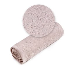 YOONCO KOC BAMB.80X100 MGIEŁKA AŻUR RÓŻ