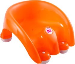 OKBABY FOTEL DO KĄPIELI POUF 833 45 POMARAŃCZOWY