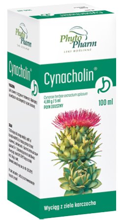 Cynacholin /PHYTOPHARM/ zm płyn-100ml
