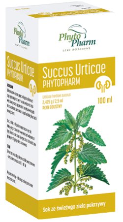 Succus Urticae PHYTOPHARM płyn-100ml *