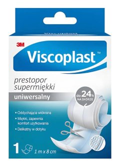 Plast.Viscopl PRESTOPOR 1m*8cm 1szt