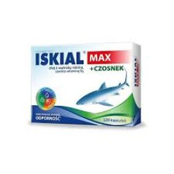 Iskial MAX + CZOSNEK NATURELL 120 kaps