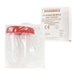 Pojem.na mocz /MARGOMED/jałowy jednorazo