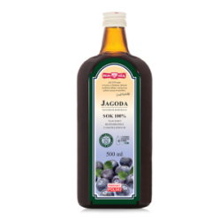 POLSKA RÓŻA Jagoda 100% 500 ml.
