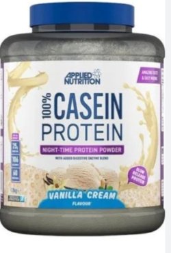 100% Casein Protein Vanila 1800g