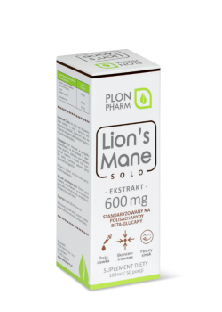 PLON PHARM Lion's Mane Solo 600mg 100ml