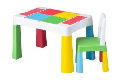 TEGA KOMPLET MULTIFUN ECO  MULTICOLOR STOLIK + 2 KRZESEŁKA