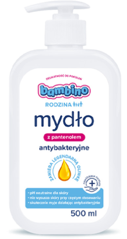 BAMBINO 3+ MYDŁO 500 ML ANTYBAKT.D/RĄK