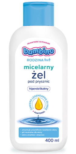 BAMBINO 3+ ŻEL 400 ML. MICELARNY