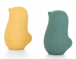 PETITE ZABAWKI KĄPIELOWE SILIKONOWE LOVE BIRD  2 SZT