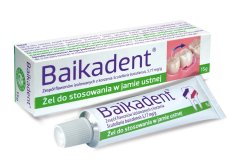 Baikadent /H.WROCŁAW/żel do jam.ust.15g