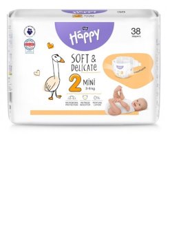 PIEL.BELLA HAPPY 2 MINI 38 SZT  3-6 KG