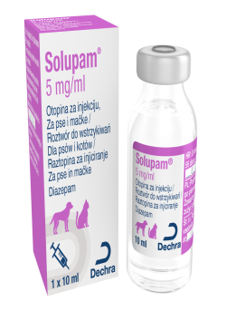 SOLUPAM 5 MG/ML 10 ML INJ.
