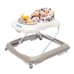 BABY MIX CHODZIK Z KIEROWNICĄ BEŻOWY