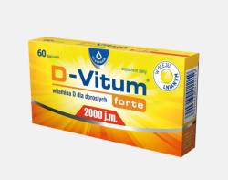 D-VITUM forte 2000 jm 60 kaps. OLEOFARM*
