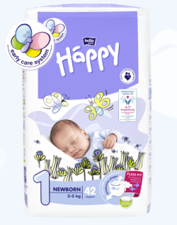 PIEL.BELLA HAPPY 1 NEWBORN 42 SZ.2-5 KG